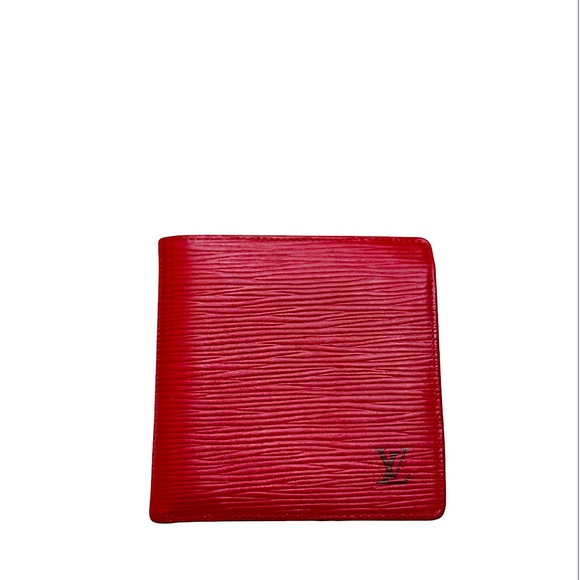 LOUIS VUITTON EPI PORTEFEUILLE MARCO BIFOLD WALLET - Picture 1 of 16
